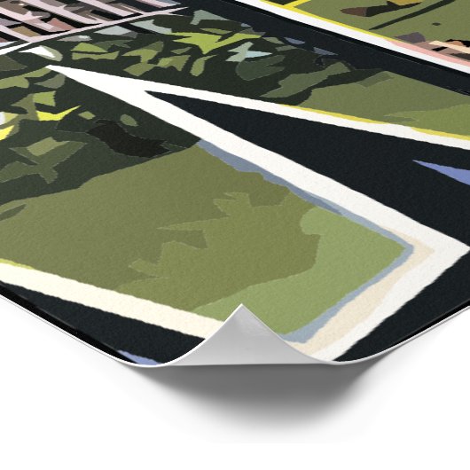 Greetings uit Wisconsin, Vintage Poster (Hoek)