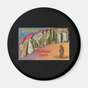 Greetings uit Yosemite National Park Magneet