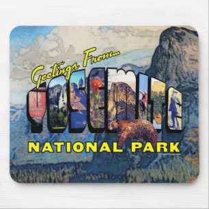Greetings uit Yosemite National Park Muismat