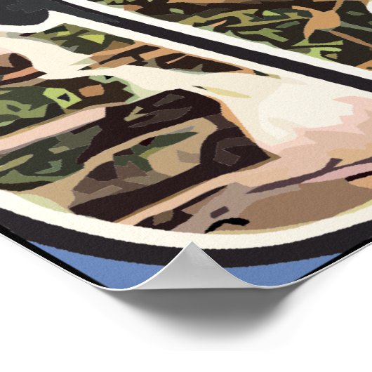 Greetings van Catskills Mts, Poster (Hoek)