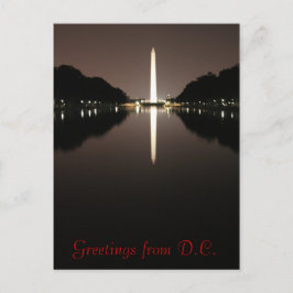 Greetings van D.C. Briefkaart