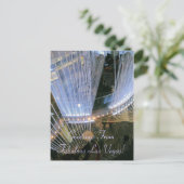 Greetings van Fabulous Las Vegas. Briefkaart (Staand voorkant)