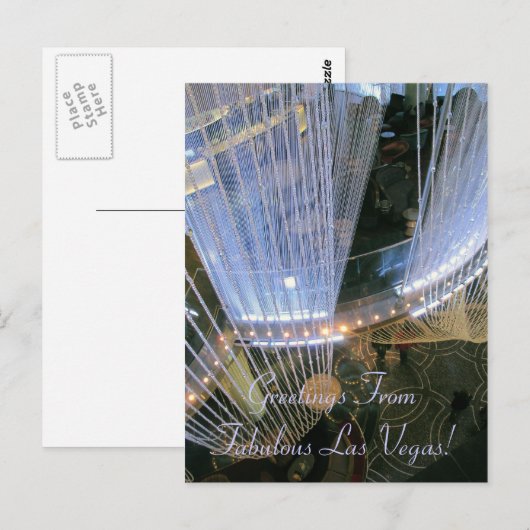 Greetings van Fabulous Las Vegas. Briefkaart (Voorkant / Achterkant)
