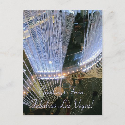 Greetings van Fabulous Las Vegas. Briefkaart (Voorkant)