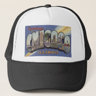 Greetings van het Grote thema van de vintage van d Trucker Pet