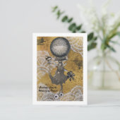 Greetings van het Ministerie van Reis Briefkaart (Staand voorkant)