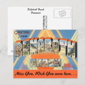 Greetings van Rehoboth Beach Briefkaart (Voorkant / Achterkant)