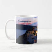 Greetings van Santorini Koffiemok (Links)