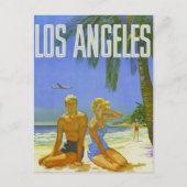 Greetings van Sunny Los Angeles Briefkaart (Voorkant)