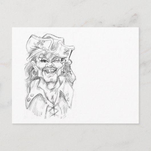 Greetin's Matey. Briefkaart (Voorkant)