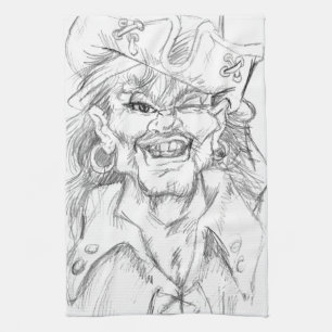 Greetin's Matey. Theedoek