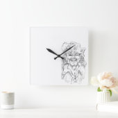 Greetin's Matey. Vierkante Klok (Huis)