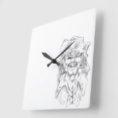 Greetin's Matey. Vierkante Klok (Hoek)