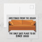 GREETTEN VAN DE KUSTBRIEFKAARTEN BRIEFKAART (Voorkant / Achterkant)