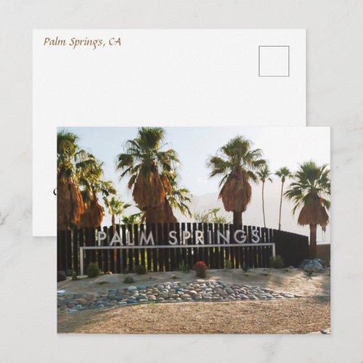 GREETTEN VAN HET DESERT #1 BRIEFKAART (Voorkant / Achterkant)