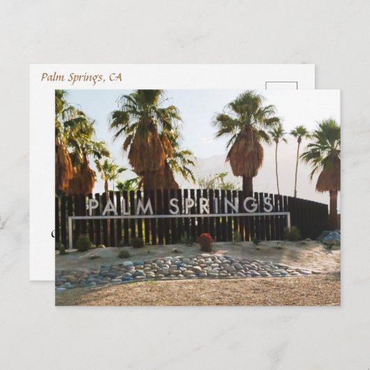 GREETTEN VAN HET DESERT #1 BRIEFKAART (Voorkant / Achterkant)