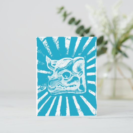 greettings van cozumel briefkaart (Staand voorkant)