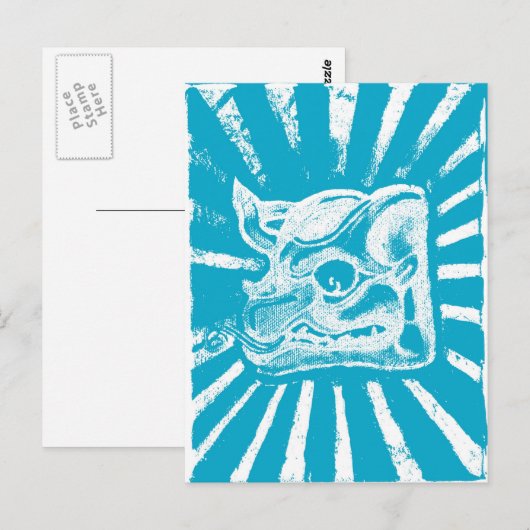 greettings van cozumel briefkaart (Voorkant / Achterkant)