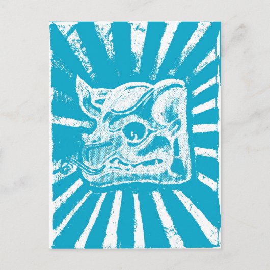 greettings van cozumel briefkaart (Voorkant)