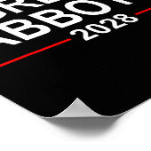 Greg Abbott 2028 Presidential Election July 4th Re Poster (Hoek)