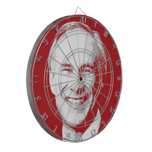 GREG ABBOTT DARTBORD (Voorkant Links)