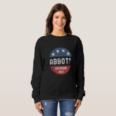 Greg Abbott Voor Texas Gouverneur 2022 Trui (Voorkant volledig)