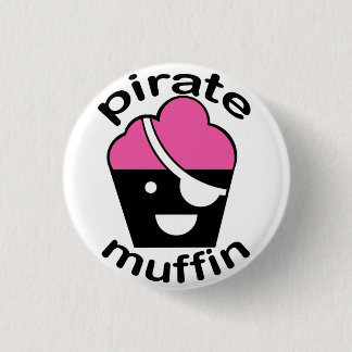 Greg de Pirate Muffin Ronde Button 3,2 Cm
