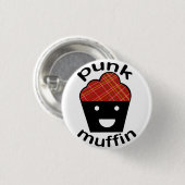 Greg de Punk Muffin Ronde Button 3,2 Cm (Voorkant /achterkant)