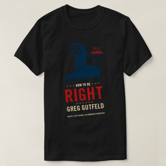 greg gutfeld 5 t-shirt (Design voorkant)