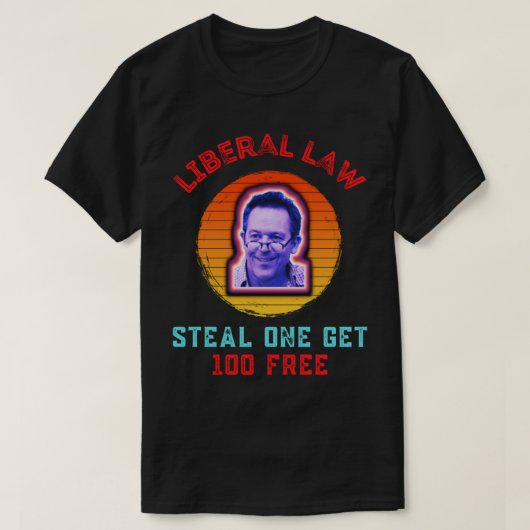Greg Gutfeld Liberal Law T-shirt (Design voorkant)