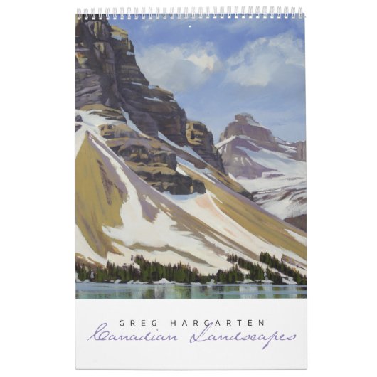 Greg Hargarten Canadian Landscapes Calendar Kalender (Hoes)