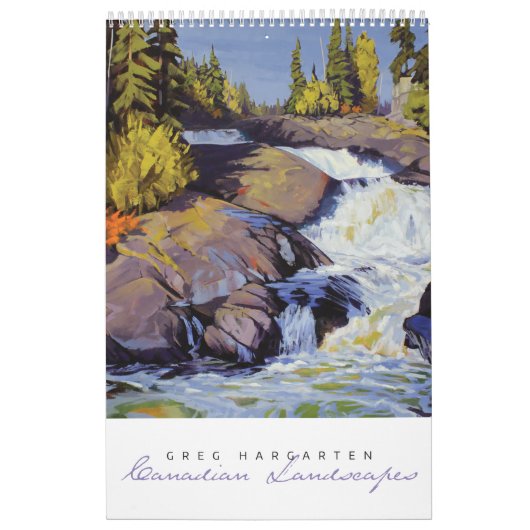 Greg Hargarten Canadian Landscapes Calendar Kalender (Hoes)
