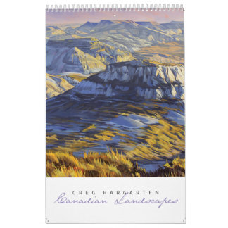 Greg Hargarten Canadian Landscapes Calendar Kalender