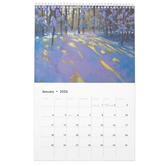 Greg Hargarten Canadian Landscapes Kalender (Jan 2026)