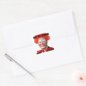Greg is niet mijn clown vierkante sticker (Envelop)
