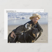 Greg Pike met Booger, Kat en Mousey Briefkaart (Voorkant / Achterkant)