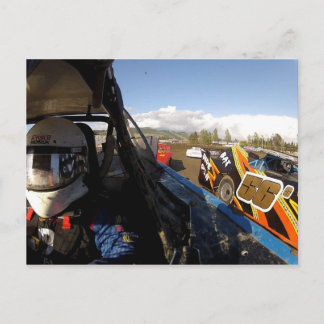 Gregg Racing actieffoto Briefkaart