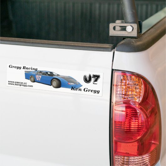 Gregg Racing bumper sticker (Op Truck)