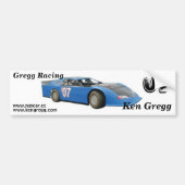 Gregg Racing bumper sticker (Voorkant)