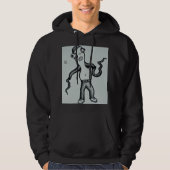 "Gregg the Unshirted" pullover hoodie (Voorkant)