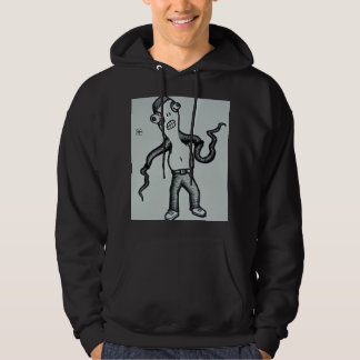 "Gregg the Unshirted" trui met capuchon Hoodie