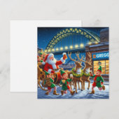 Greggs bij de Brug Feestdagenkaart (Voorkant / Achterkant)