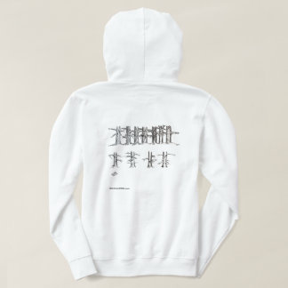 GREGHALPERN Boomwezens zwevend in een gaswereld Hoodie