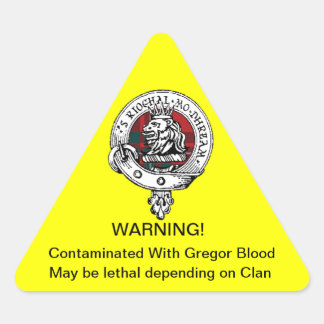 Gregor Contaminatie Sticker