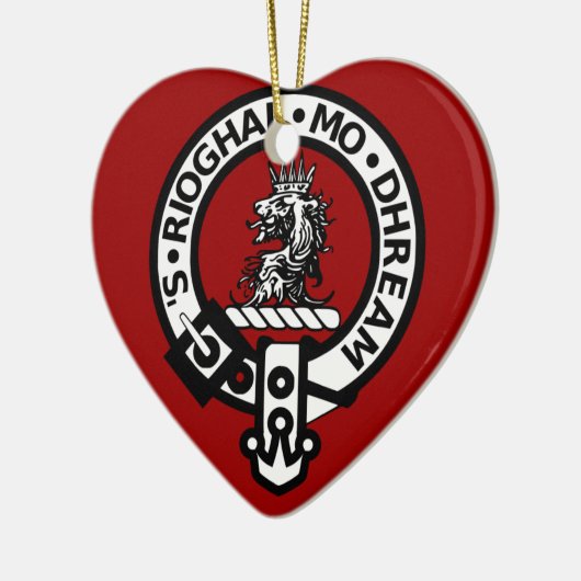 Gregor Kerstversient Keramisch Ornament (Links)