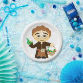 Gregor Mendel Papieren Bordje (Feest)