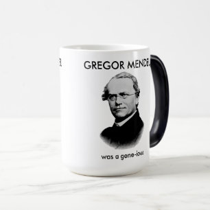Gregor Mendel was een geniaal persoon Magische Mok