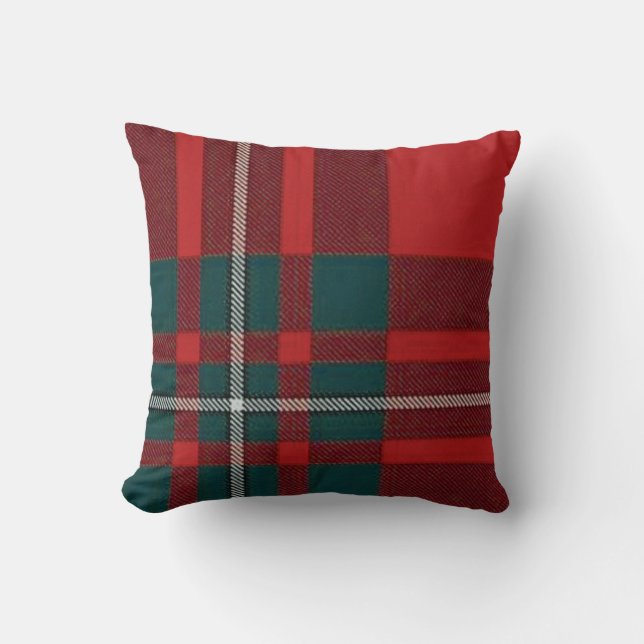 Gregor Plaid Tartan Pillow Kussen (Voorkant)