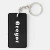 Gregor Sleutelhanger (achterkant)