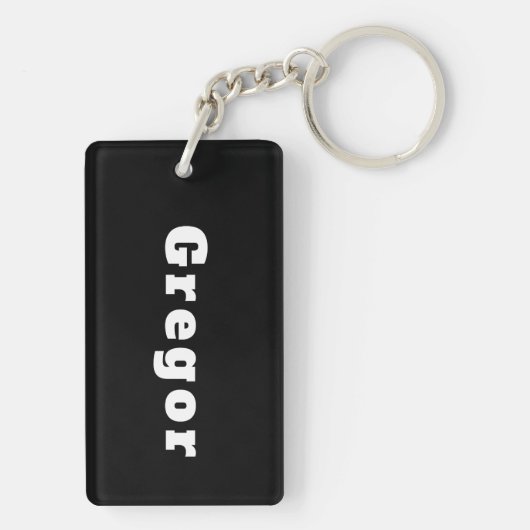 Gregor Sleutelhanger (achterkant)